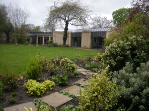 The garden at The Narthex